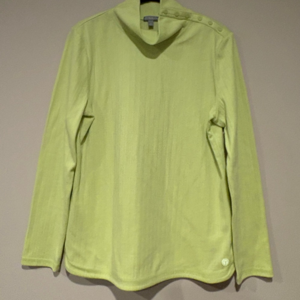 Lime Green Talbots Long Sleeve Top